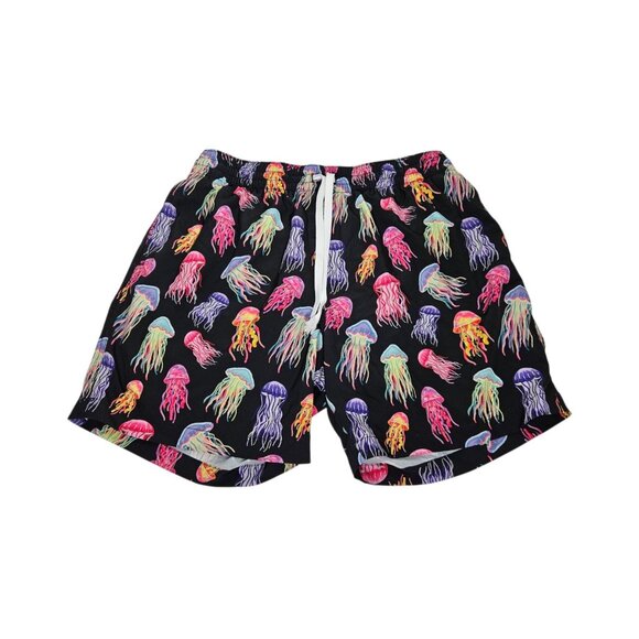 Chubbies Swim Trunks Shorts Lined Jellyfish Print Men’s Large Drawstring - Picture 1 of 12